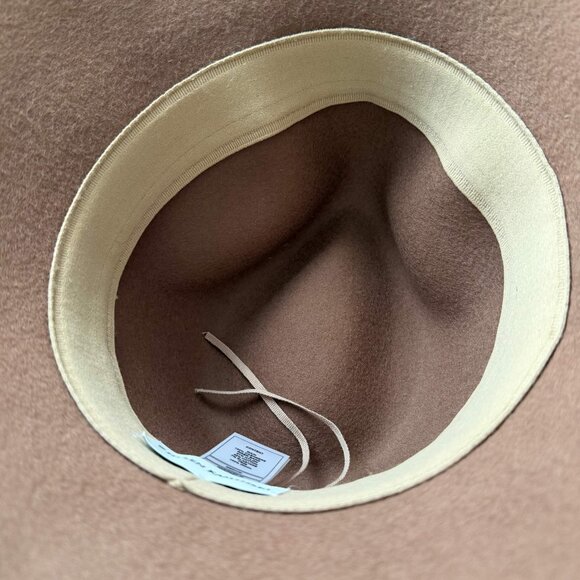 Helen Kaminski Orpella Cashmere Fedora in Camel